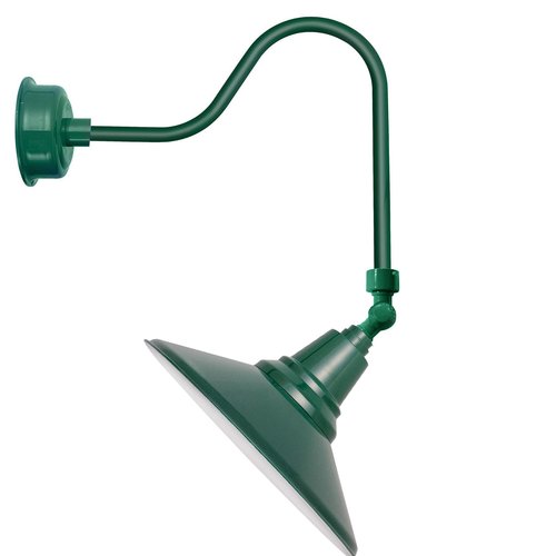 12 Calla LED Sign Light with Sleek Arm in Galvanized Silver 12 Calla LED Sign Light with Sleek Arm in Galvanized Silver